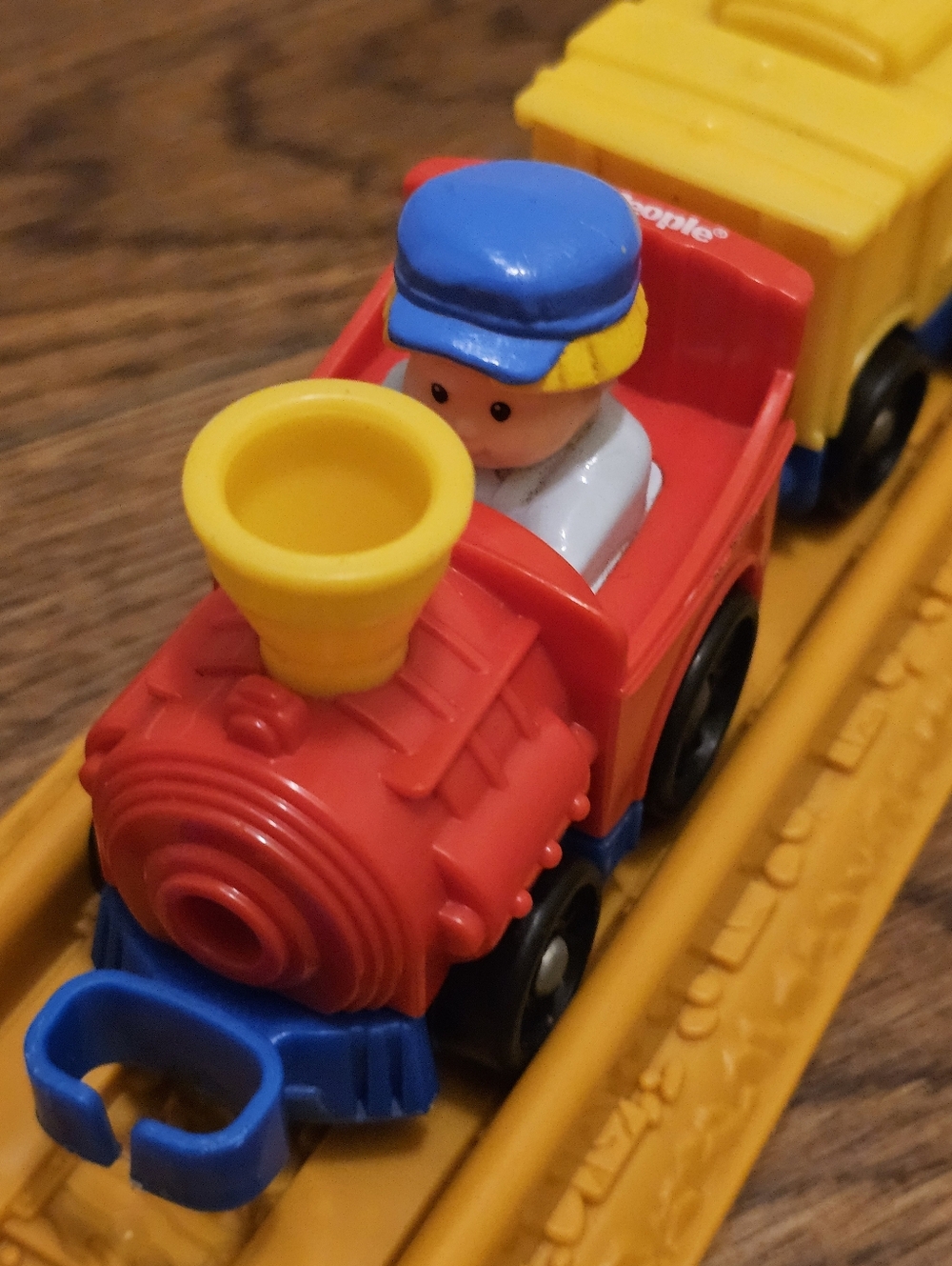 Fisher Price Little People Wheelies Connect N Play Railway Train Set Sound Works - Picture 6 of 12